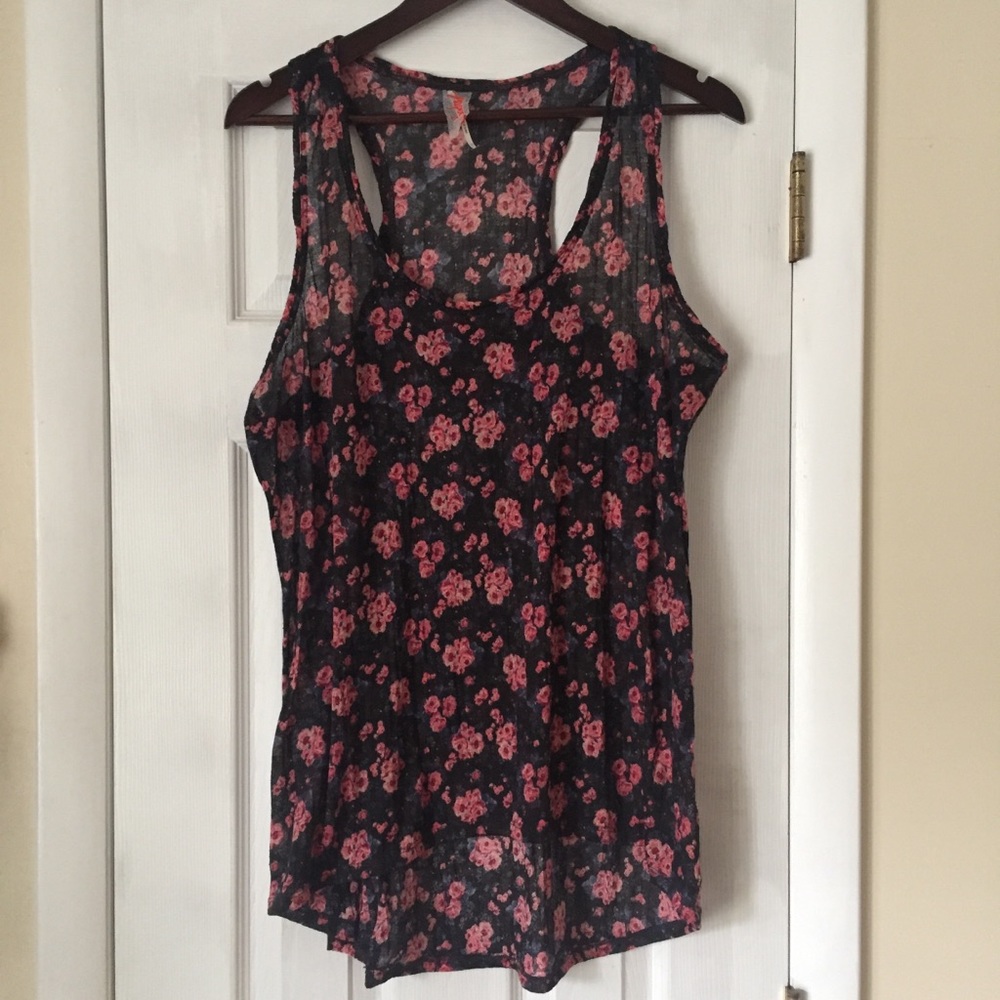 Free people racerback top size L